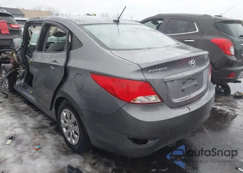 2016 Hyundai Accent Se из США, поврежденный, VIN KMHCT4AEXGU104242